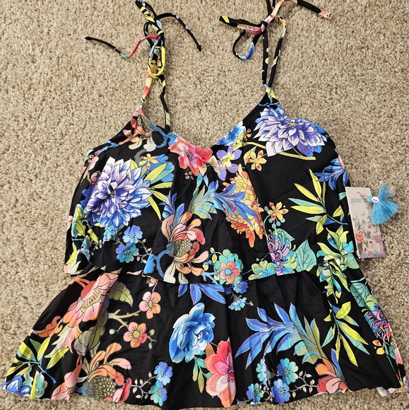 Johnny Was Dreamer Tankini Top - Picture 5 of 6